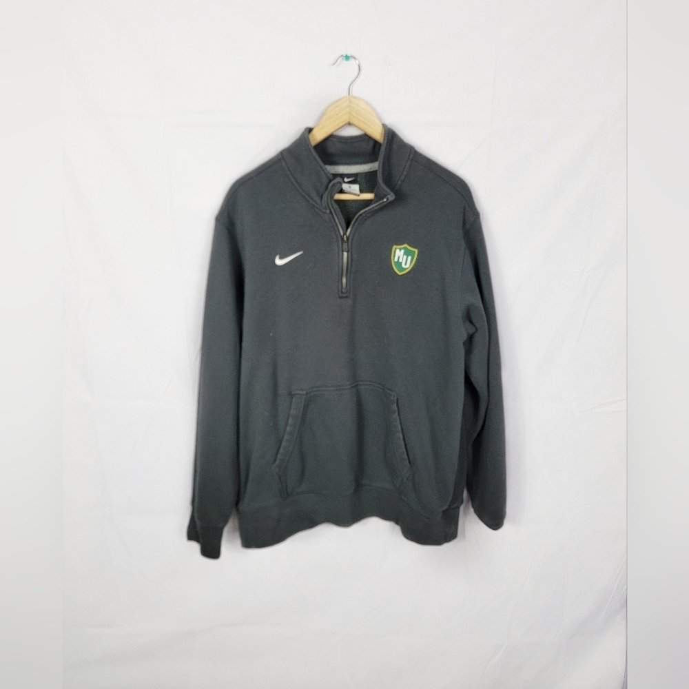 Men's Large Nike Methodist University Quarter-Zip Sweatshirt
